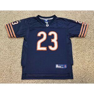 Devin Hester Chicago Bears Vintage Reebok Home Blue Jersey Sz Youth L 14-16 EUC